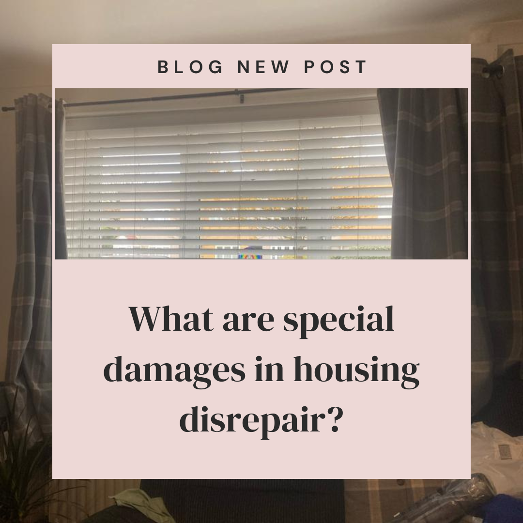 What are special damages in housing disrepair?