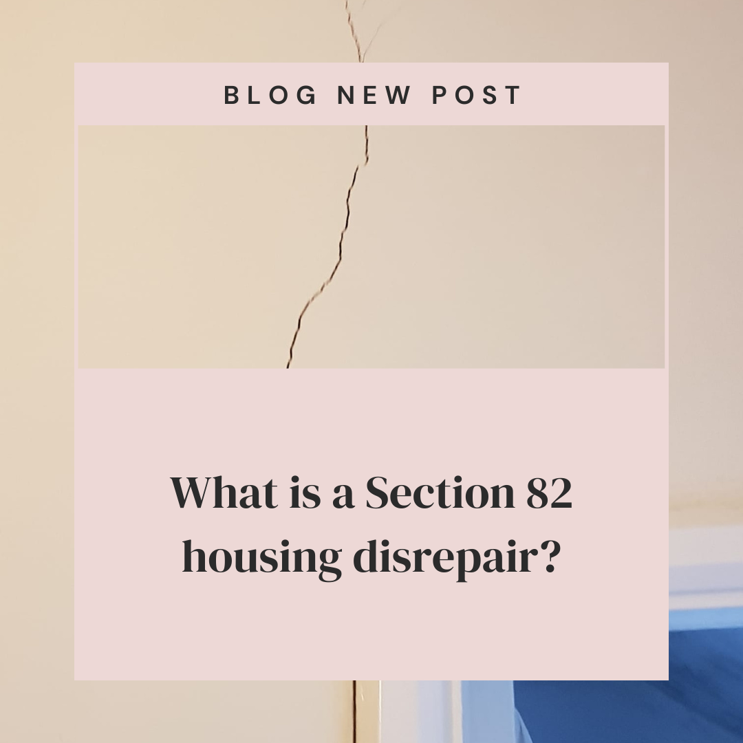 What is a Section 82 housing disrepair?