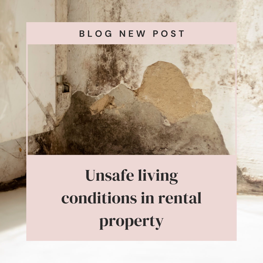 Unsafe living conditions in rental property