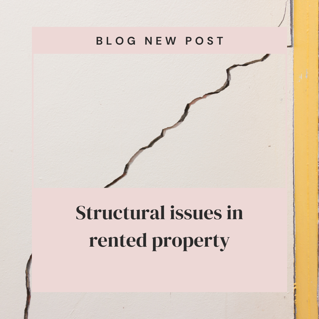 Structural issues in rented property