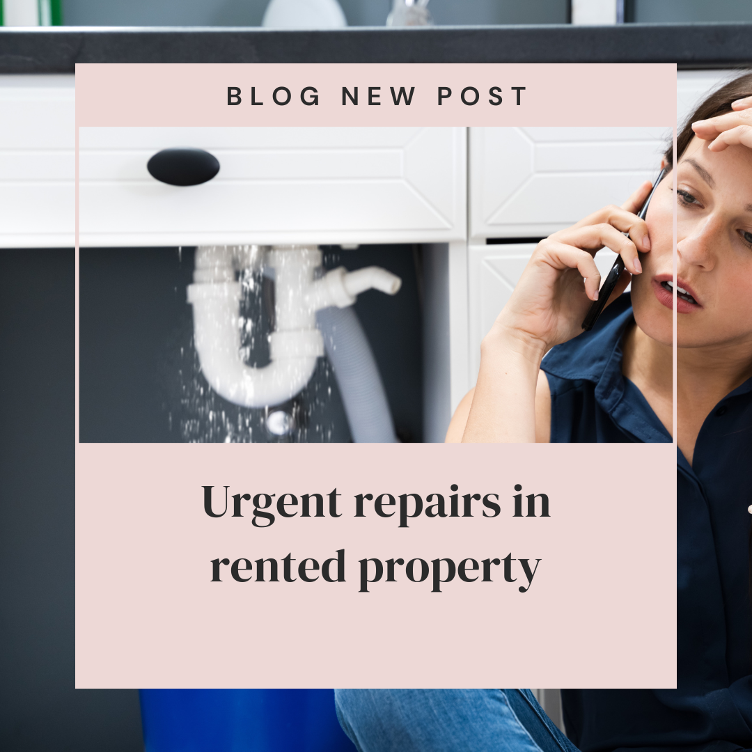 Urgent repairs in rented property