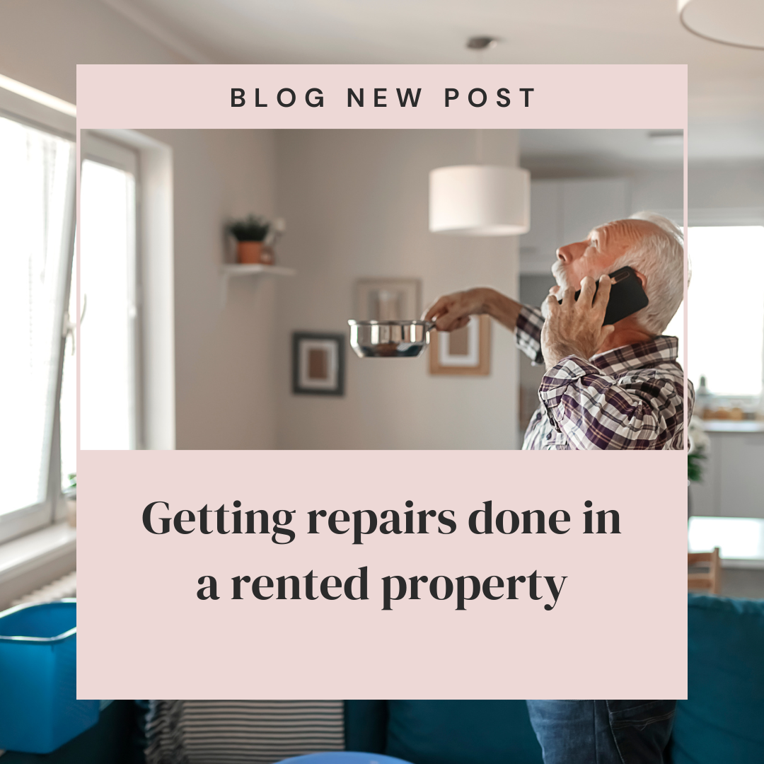 Getting repairs done in a rented property